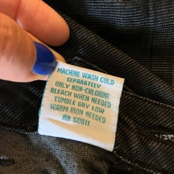 Lisa Kline LA Dark Blue Boho Corduroy Short Sz 9 - Picture 6 of 7